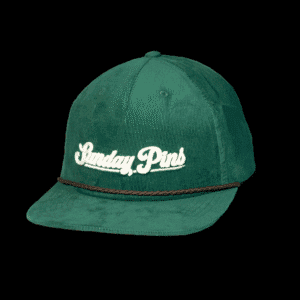 ADIDAS SUNDAY PINS pine green – CORDUROY SNAPBACK