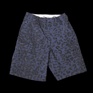 Shorts Cargo Nike SB Animal Print – Azul con Negro