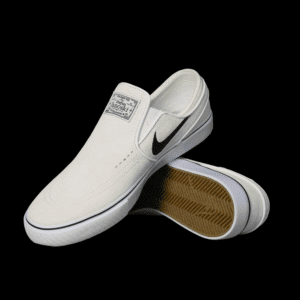 Nike SB Zoom Stefan Janoski Slip-On – White/Black Gum