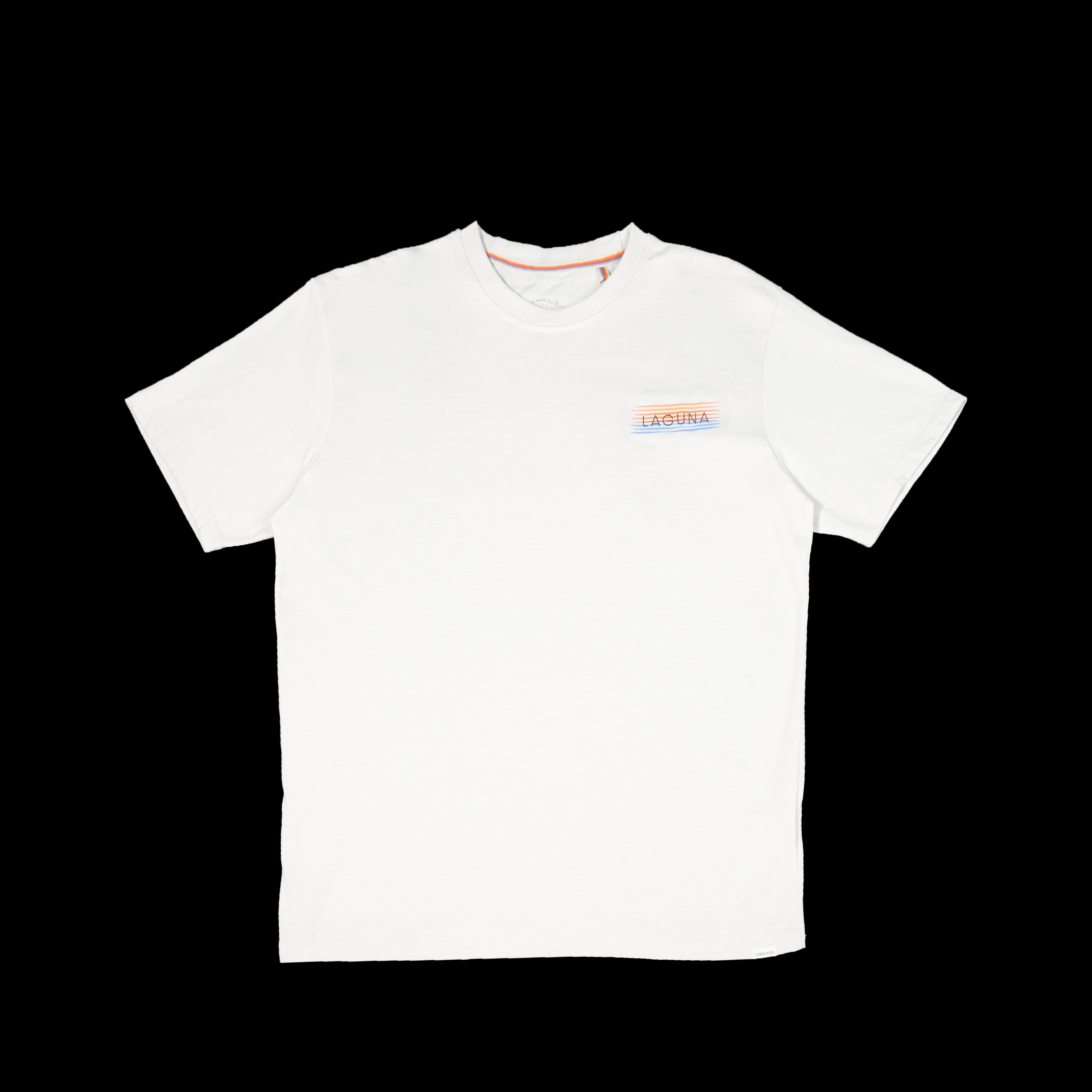 Camiseta Blanca Laguna – Estilo Minimalista Coastal