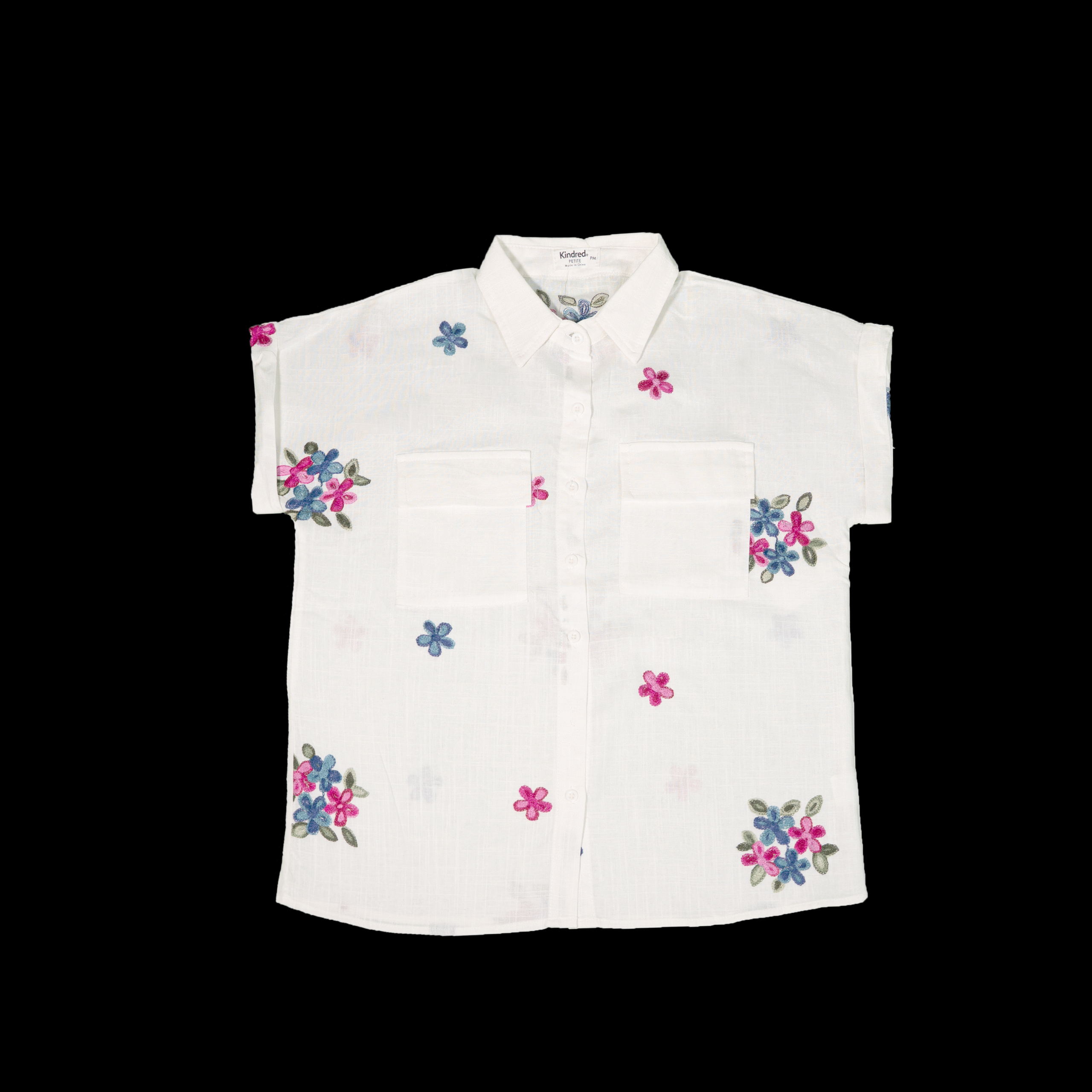 Blusa Blanca Bordada – Estilo Fresco y Femenino